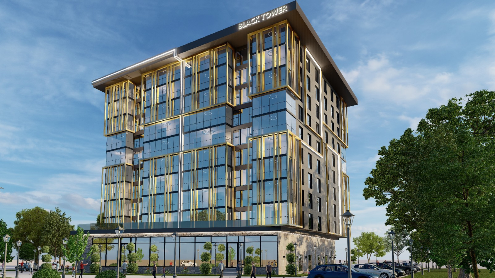 Black Tower Mimari Detay